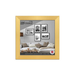 "AK Frames 14X14"" Gold Poster Frame - Modern Picture Frame For Wall Art, Prints And Photos - Durable And Stylish Display Frame" - thumbnail 1