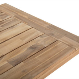 Beliani Garden Dining Table Scania 170 Cm 80 Cm Acacia Wood White - thumbnail 6