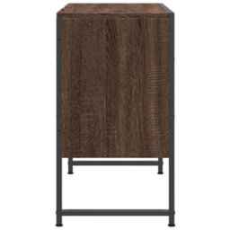 Berkfield Bathroom Sink Cabinet Brown Oak 80X33X60 Cm Engineered Wood - thumbnail 7