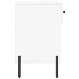 Berkfield Shoe Bench White 102X35X55 Cm Engineered Wood - thumbnail 7