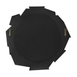 Furniturebox Uk Jewel Medium Abstract Round Wall Mirror - thumbnail 4