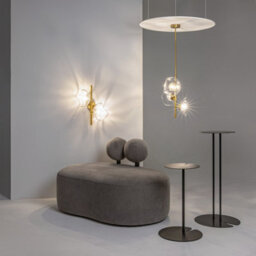 Luminosa Lighting Luminosa Miracle Modern Wall Lamp Brass 2Xg9 Glass Shade - thumbnail 3