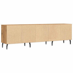 Berkfield Tv Cabinet Artisan Oak 150X30X44.5 Cm Engineered Wood - thumbnail 7
