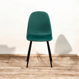 Minster Dining Chair - L52 X W44 X H86 Cm - Green/black - thumbnail 1