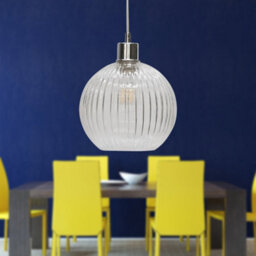 First Choice Lighting Carss - Polished Chrome Ceiling Pendant Flex Kit For Easy Fit Shade - thumbnail 4
