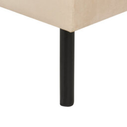 Beliani Armchair Vinterbro Velvet Beige - thumbnail 8