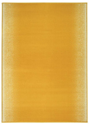 The Rugs Maestro Collection Ombre Design Rug In Yellow   3797 Gb11 - image 1