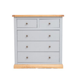Cabinet Bits Bomporto 5 Drawer Chest Of Drawers Brass Knob
