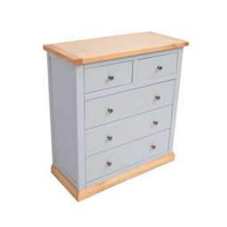 Cabinet Bits Bomporto 5 Drawer Chest Of Drawers Brass Knob - thumbnail 3