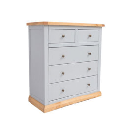 Cabinet Bits Bomporto 5 Drawer Chest Of Drawers Brass Knob - thumbnail 2