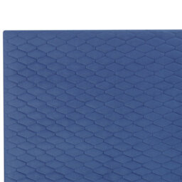 Beliani Bed Velvet Bayonne 180 X 200 Cm (Eu Super King) Blue - thumbnail 9