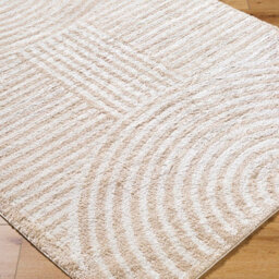 Livabliss Fossay Shaggy-Washable Beige Modern Hig Pile Living Bedroom Rug 140 X 200 Cm Easy Care, Non Shedding - thumbnail 6