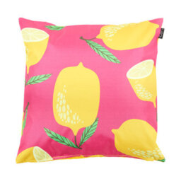 icon Indoor And Outdoor Waterproof Filled Cushion 2X Lemon Leaf & 2X Yellow - thumbnail 2