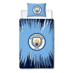 MAN CITY Manchester City Blue Single Polycotton Duvet Cover And Pillowcase Set - thumbnail 9