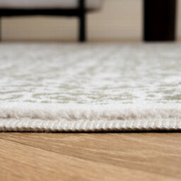 The Rugs Montana Cream And Green Oriental Area Rug And Runner Soft Durable Pet Friendly Easy To Clean Living Room Bedroom 3716Crgn - thumbnail 4