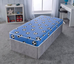 eXtreme Comfort Ltd Blue Football All Foam Kids Mattress - Single - thumbnail 1