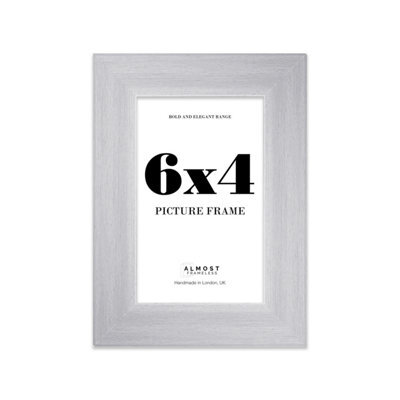 "15X15"" White Picture Frame - 15X15"" Square Frame With 11X11"" Mount For 15X15""/11X11"" Pictures Vintage Style Thin Edge, 1 Pack" - image 1