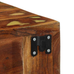 Berkfield Wall-Mounted Tv Cabinet 40X30X19 Cm Solid Wood Reclaimed - thumbnail 8