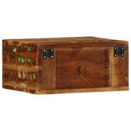 Berkfield Wall-Mounted Tv Cabinet 40X30X19 Cm Solid Wood Reclaimed - thumbnail 6