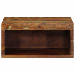 Berkfield Wall-Mounted Tv Cabinet 40X30X19 Cm Solid Wood Reclaimed - thumbnail 4