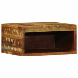 Berkfield Wall-Mounted Tv Cabinet 40X30X19 Cm Solid Wood Reclaimed - thumbnail 2