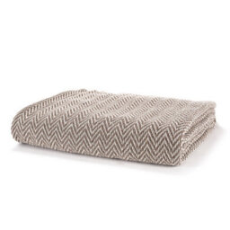 Ehc Cotton Handwoven Reversible Single Sofa Throw Arm Chair Cover 125 X 150 Cm - Beige - thumbnail 3