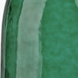 Pacific Lifestyle Tall Organic-Shaped Vase In Sea Green Recycled Glass - thumbnail 5