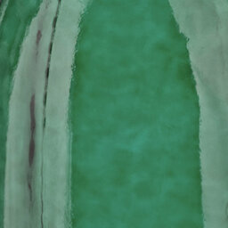 Pacific Lifestyle Tall Organic-Shaped Vase In Sea Green Recycled Glass - thumbnail 6