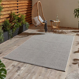 Stitch 9683 Ivory Black Rug By Think Rug-160Cm X 220Cm - thumbnail 3
