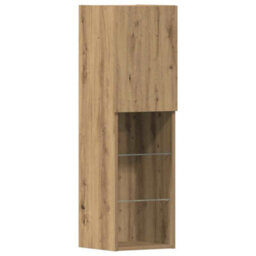 Berkfield Tv Cabinet With Led Lights Artisan Oak 40.5X30X102 Cm - thumbnail 8
