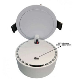 UKEW 30W Led Scoop Wallwasher Commercial Ceiling Light Recessed Light Tilt Adjustable Focus Cct - thumbnail 4