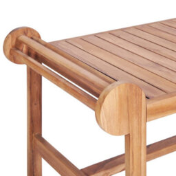 Berkfield Coffee Table 100X50X45 Cm Solid Teak - thumbnail 5