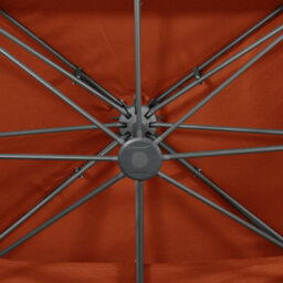 Walplus Cantilever Garden Parasol With Double Top Terracotta 400X300 Cm - thumbnail 7