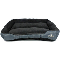 Actiaspet Dog Bed Cat Washable Xx-Large Grey Soft Faux Fur Fleece Cushion Pet Puppy Basket - thumbnail 9