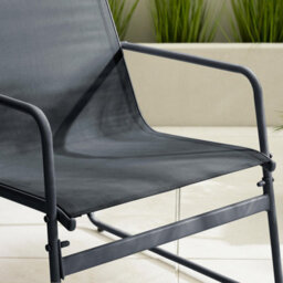 Furniturebox Naxos Garden Coffee Sofa Set - Grey 4 Seater Garden Coffee Set, Patio Table & Chairs Set, 2 Outdoor Chairs & Sofa - thumbnail 3