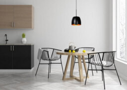 Lucide Nolan Classic Pendant Light 24Cm - 1Xe27 - Black - thumbnail 5