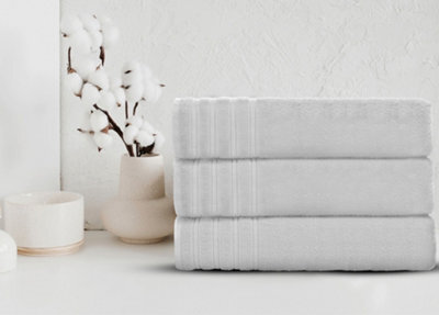 Velosso Xxl Towel 100% Cotton Everyday Towel - White