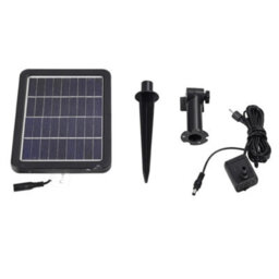 Breeins Outdoor Grey Rockery Solar Powered Cascading Water Feature  Garden Layered Led Fountain 64Cm H - thumbnail 7