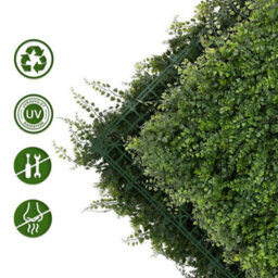 2 - Piece Artificial Hanging Wall Plants, Simulated Green Wall, Artificial Background Wall Decoration, 50X50 Cm - thumbnail 3