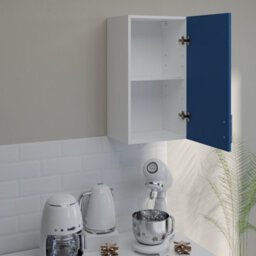 Jd Greta Kitchen Wall Unit 400mm Storage Cabinet With Doors And Shelf 40Cm - Navy Matt - thumbnail 3