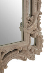 Orsina Vasari Wall Mirror, Grey, Wood, Glass, Synthetic - thumbnail 4