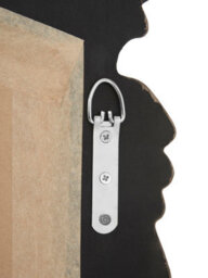 Orsina Vasari Wall Mirror, Grey, Wood, Glass, Synthetic - thumbnail 3