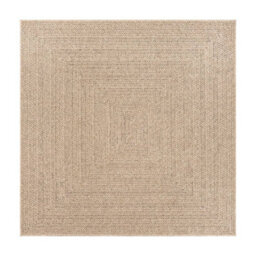 Walplus Rug Zizur 200X200 Cm Jute Look Indoor And Outdoor - thumbnail 4