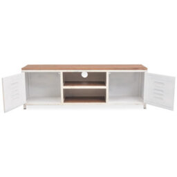 Berkfield Tv Cabinet 120X30X40 Cm White - thumbnail 4