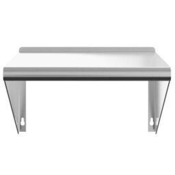 Berkfield Wall Shelf 50X45X31 Cm Silver Stainless Steel - thumbnail 5