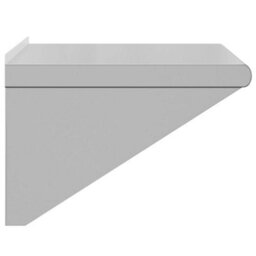 Berkfield Wall Shelf 50X45X31 Cm Silver Stainless Steel - thumbnail 6