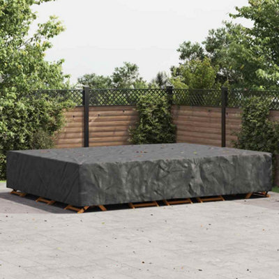 Walplus Outdoor Furniture Cover Black 350 X 260 X 90 Cm 210D - image 1