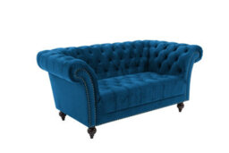 Birlea Chester 2 Seater Sofa Blue - thumbnail 6