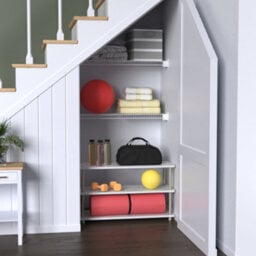 Three Tier Shelving Unit For Shoes And Accessories By Closetmaid - thumbnail 4
