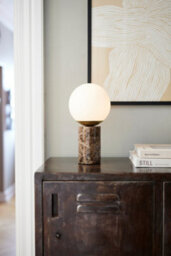 Nordlux Lilly Glass Table Lamp Hand Blown Glass Brown,mains - thumbnail 3